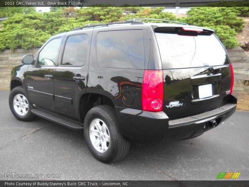 Onyx Black / Ebony 2013 GMC Yukon SLE