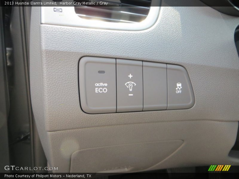 Harbor Gray Metallic / Gray 2013 Hyundai Elantra Limited