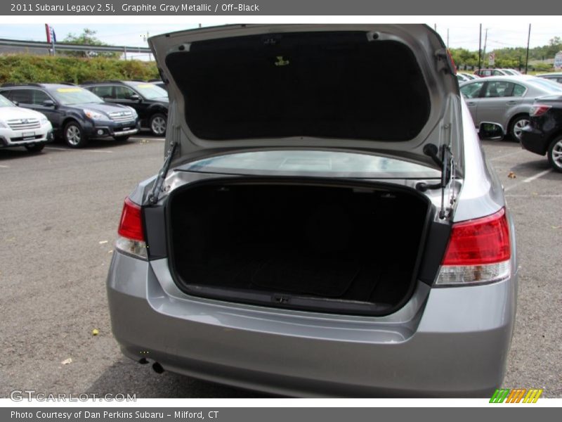Graphite Gray Metallic / Off-Black 2011 Subaru Legacy 2.5i