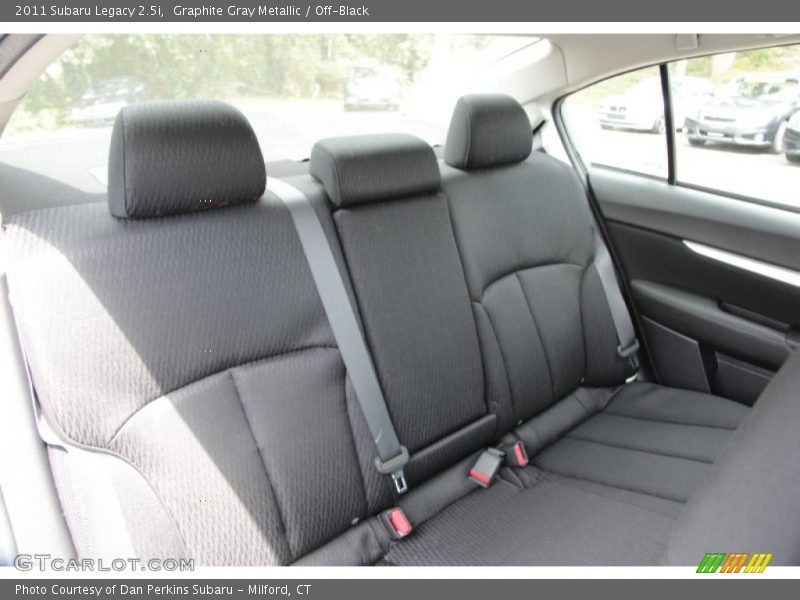 Graphite Gray Metallic / Off-Black 2011 Subaru Legacy 2.5i