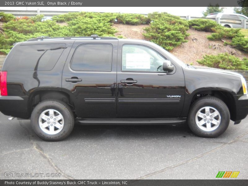 Onyx Black / Ebony 2013 GMC Yukon SLE
