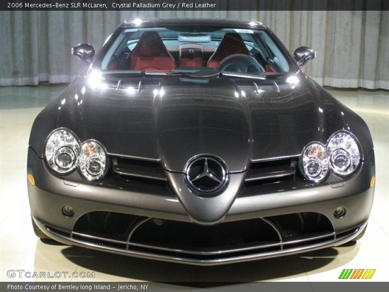 Crystal Palladium Grey / Red Leather 2006 Mercedes-Benz SLR McLaren