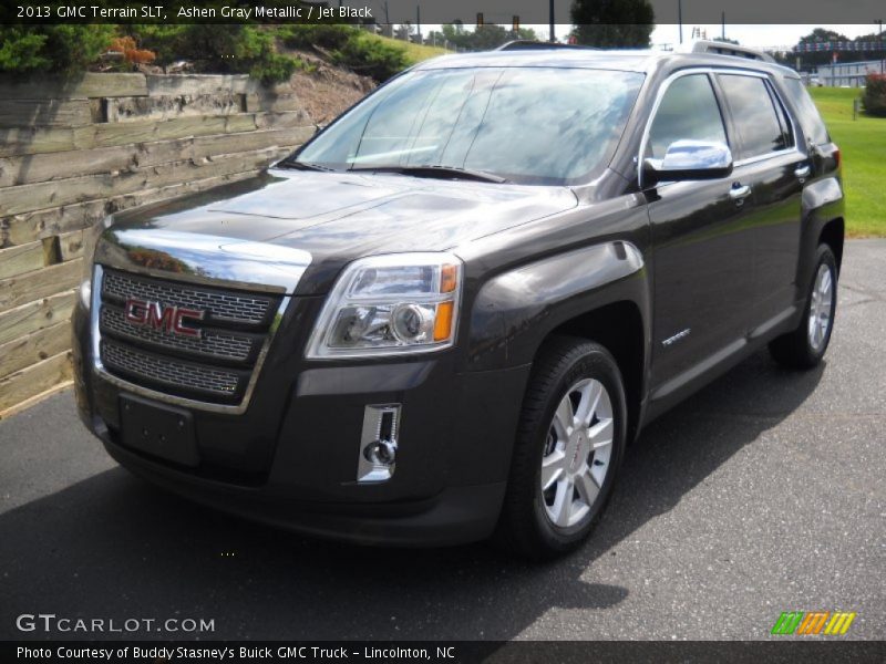Ashen Gray Metallic / Jet Black 2013 GMC Terrain SLT