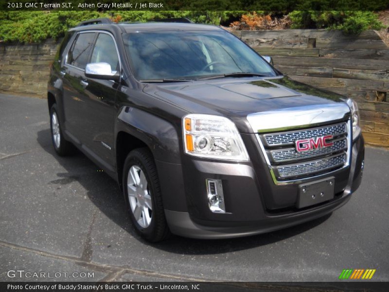 Ashen Gray Metallic / Jet Black 2013 GMC Terrain SLT