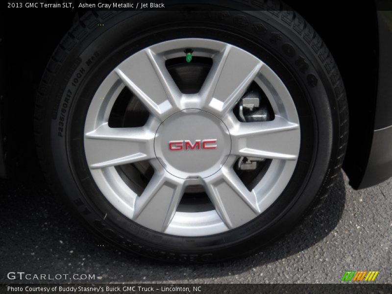 Ashen Gray Metallic / Jet Black 2013 GMC Terrain SLT