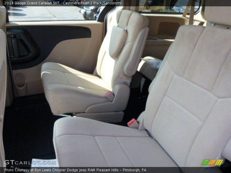 Cashmere Pearl / Black/Sandstorm 2014 Dodge Grand Caravan SXT