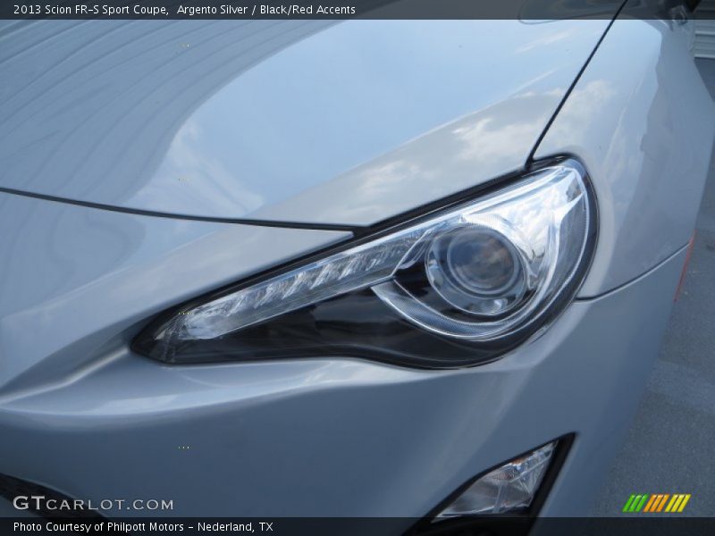 Argento Silver / Black/Red Accents 2013 Scion FR-S Sport Coupe