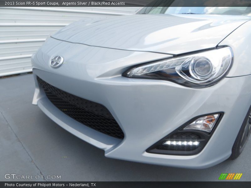Argento Silver / Black/Red Accents 2013 Scion FR-S Sport Coupe