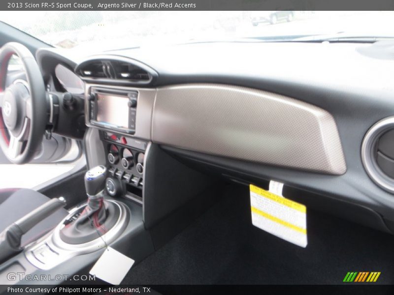 Argento Silver / Black/Red Accents 2013 Scion FR-S Sport Coupe