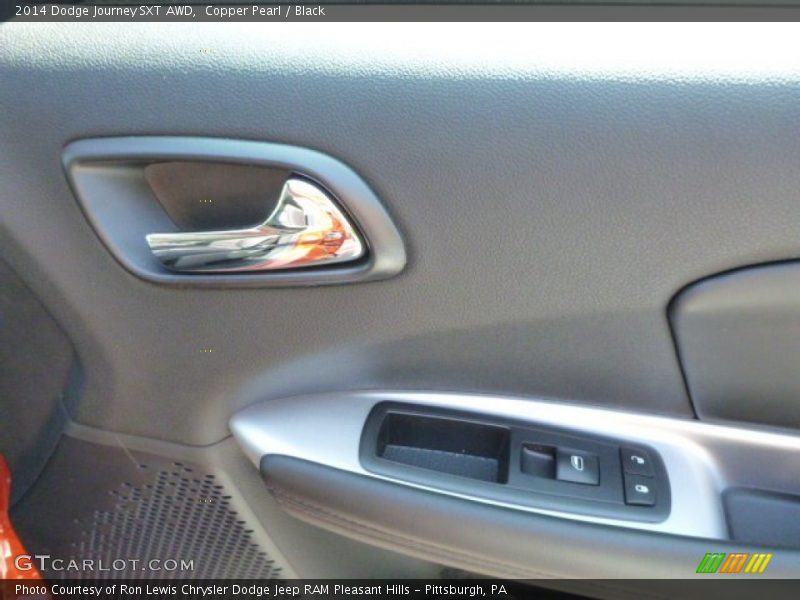 Copper Pearl / Black 2014 Dodge Journey SXT AWD