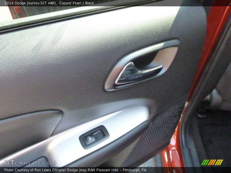 Copper Pearl / Black 2014 Dodge Journey SXT AWD