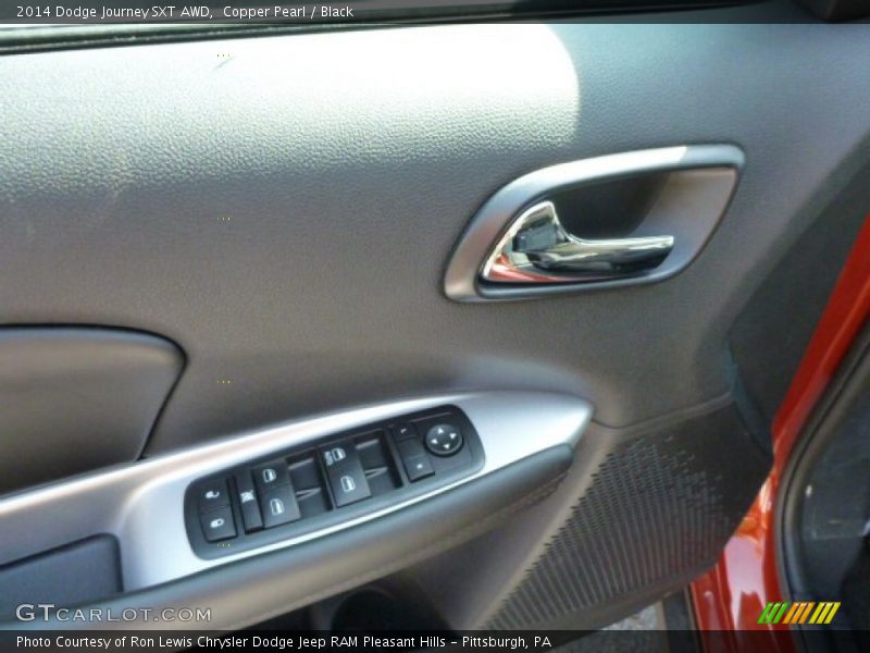 Copper Pearl / Black 2014 Dodge Journey SXT AWD