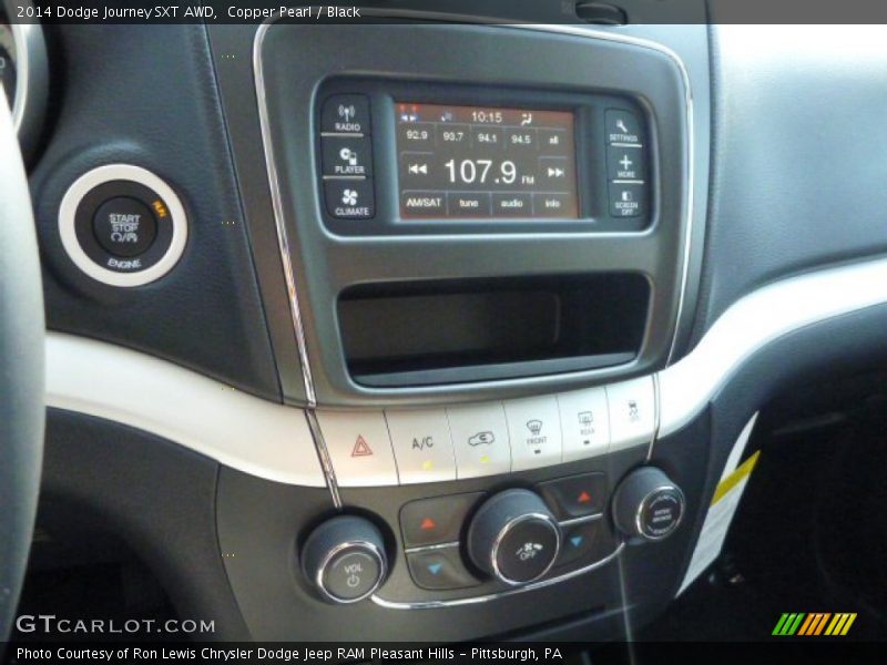 Copper Pearl / Black 2014 Dodge Journey SXT AWD