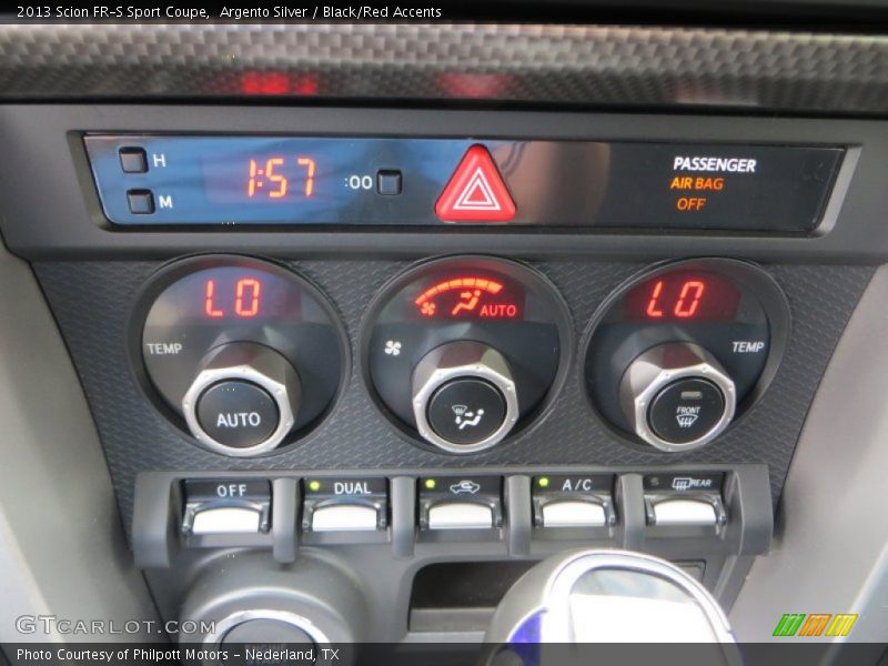 Argento Silver / Black/Red Accents 2013 Scion FR-S Sport Coupe