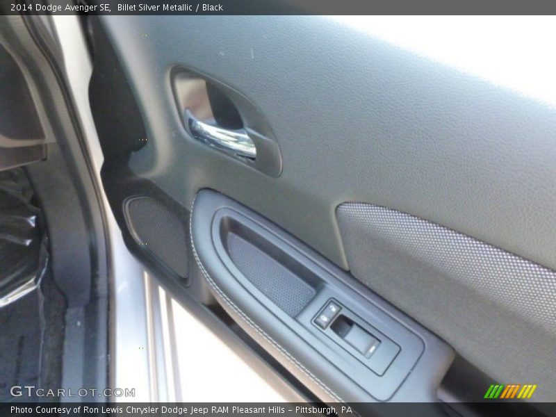 Billet Silver Metallic / Black 2014 Dodge Avenger SE