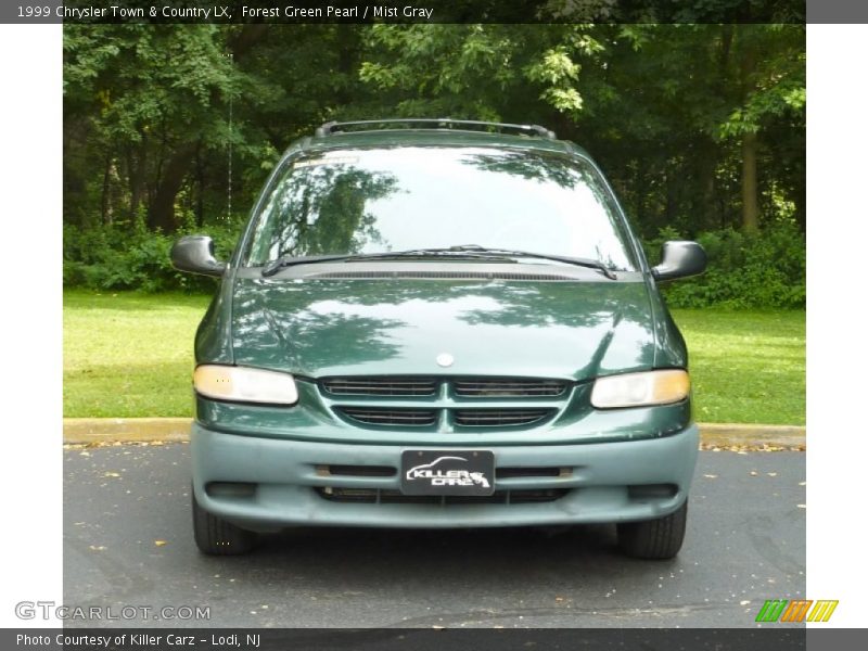 Forest Green Pearl / Mist Gray 1999 Chrysler Town & Country LX