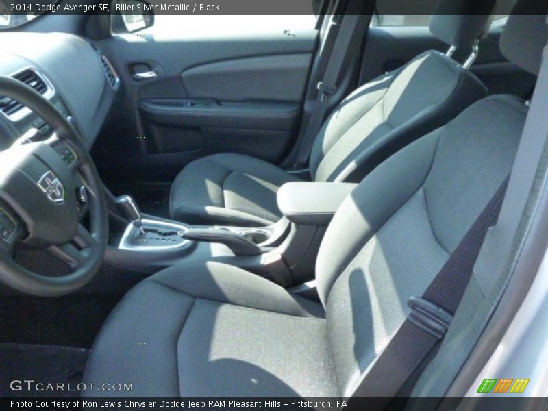 Front Seat of 2014 Avenger SE