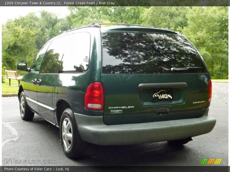 Forest Green Pearl / Mist Gray 1999 Chrysler Town & Country LX