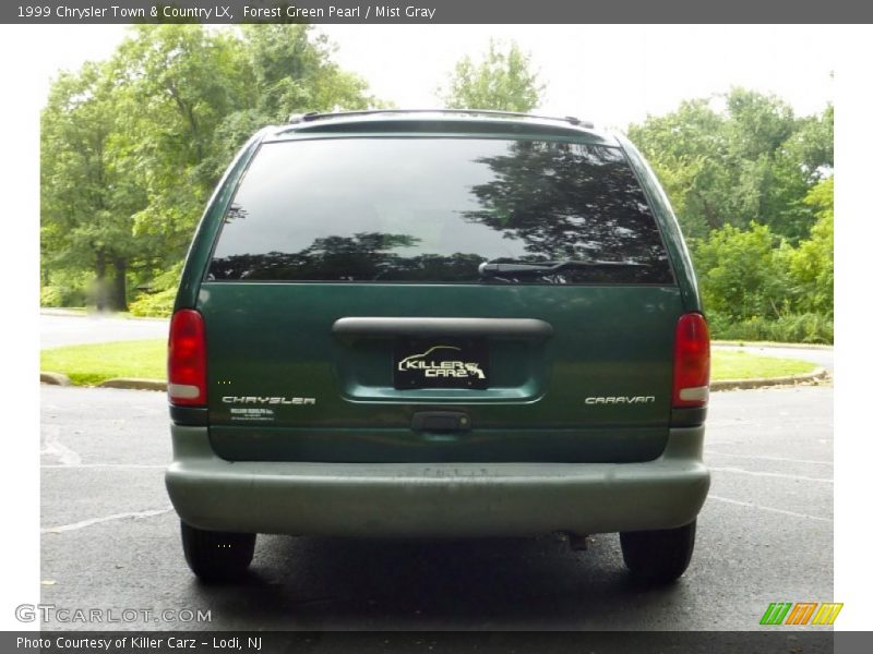 Forest Green Pearl / Mist Gray 1999 Chrysler Town & Country LX