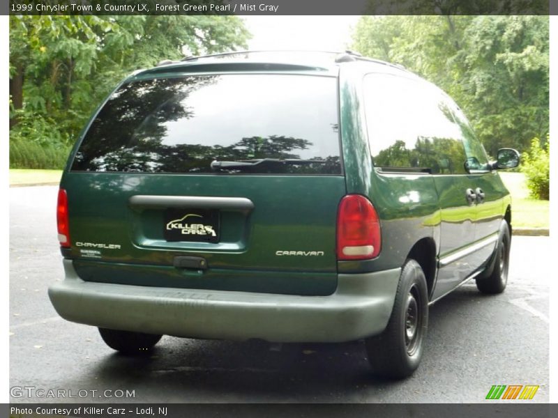 Forest Green Pearl / Mist Gray 1999 Chrysler Town & Country LX