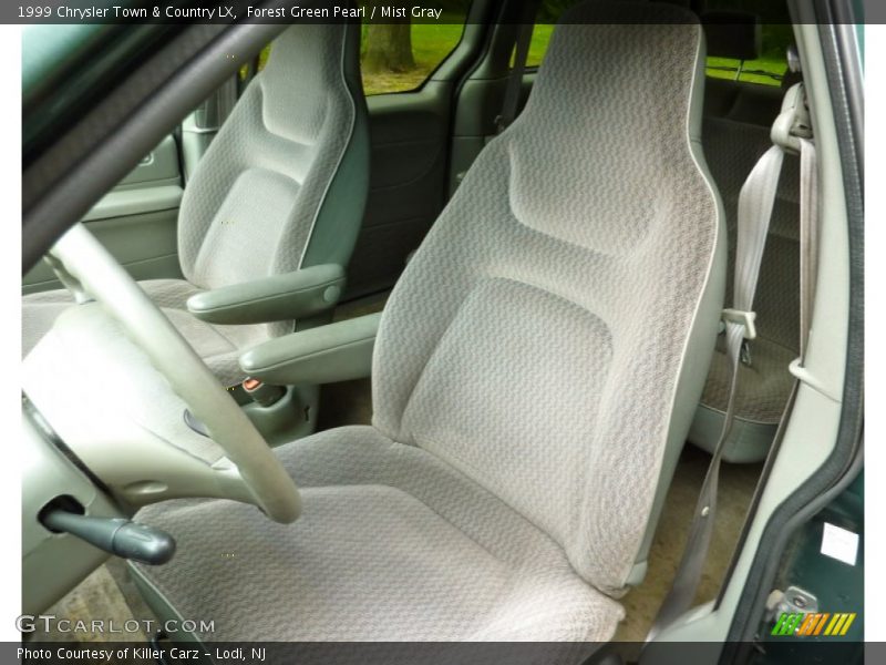 Front Seat of 1999 Town & Country LX
