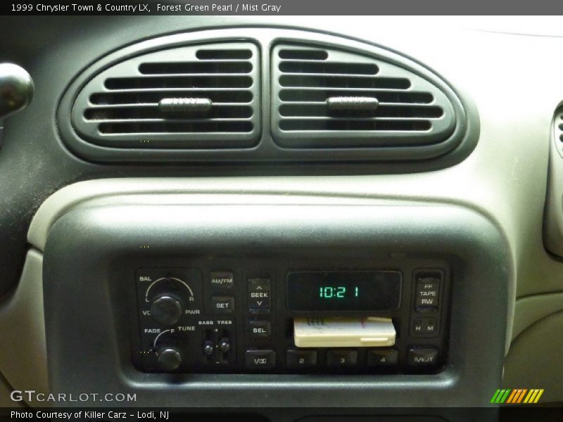 Forest Green Pearl / Mist Gray 1999 Chrysler Town & Country LX