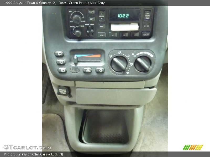 Forest Green Pearl / Mist Gray 1999 Chrysler Town & Country LX