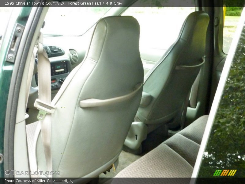 Forest Green Pearl / Mist Gray 1999 Chrysler Town & Country LX