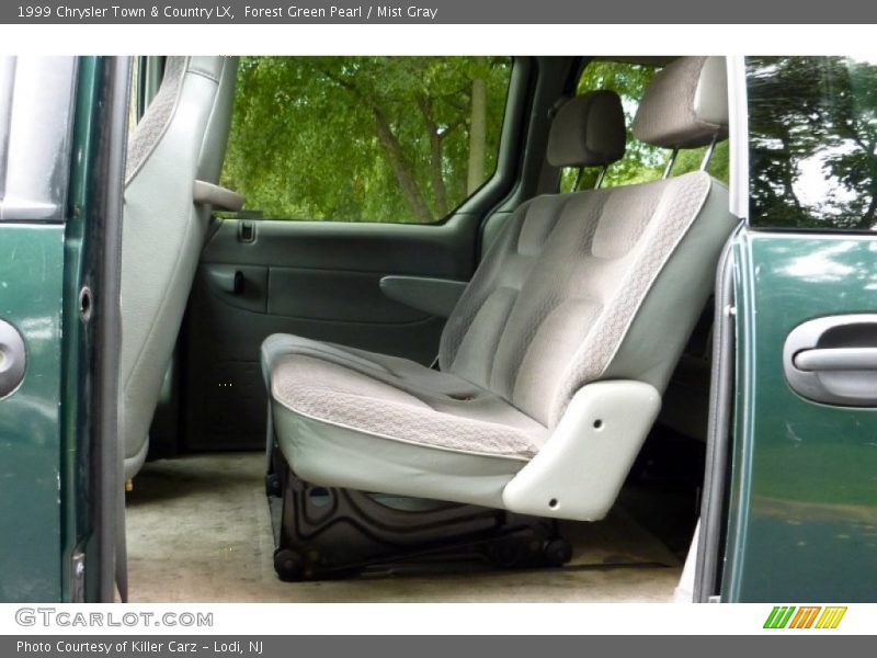 Rear Seat of 1999 Town & Country LX
