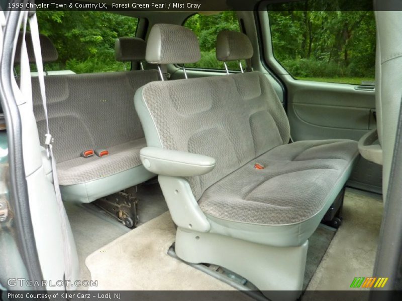 Rear Seat of 1999 Town & Country LX
