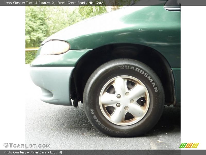 Forest Green Pearl / Mist Gray 1999 Chrysler Town & Country LX