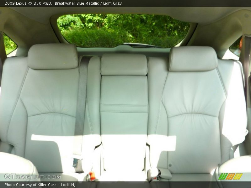 Breakwater Blue Metallic / Light Gray 2009 Lexus RX 350 AWD