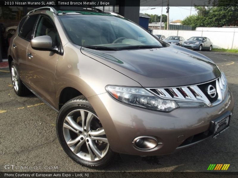 Tinted Bronze Metallic / Beige 2010 Nissan Murano SL AWD