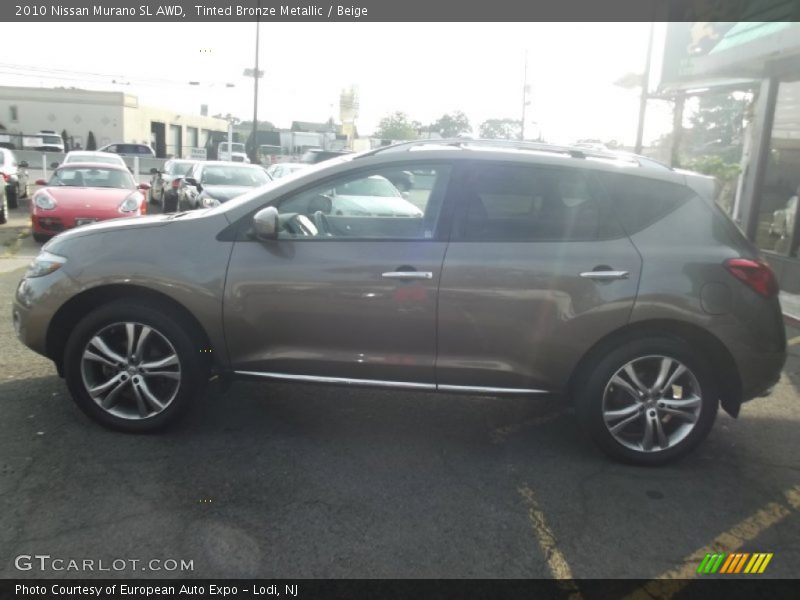 Tinted Bronze Metallic / Beige 2010 Nissan Murano SL AWD