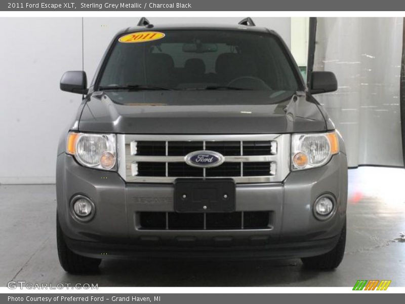 Sterling Grey Metallic / Charcoal Black 2011 Ford Escape XLT
