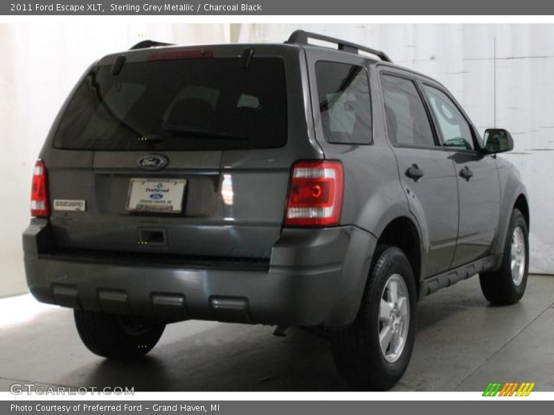 Sterling Grey Metallic / Charcoal Black 2011 Ford Escape XLT