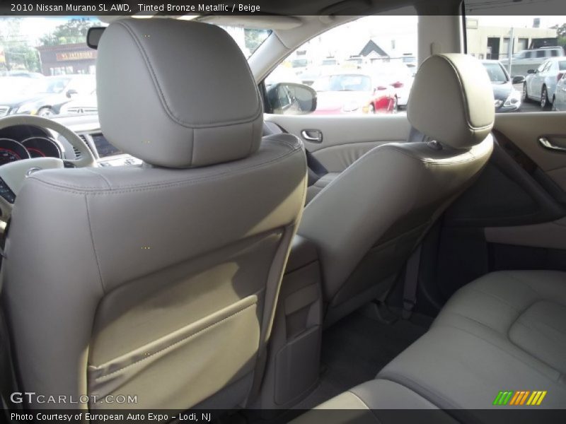 Tinted Bronze Metallic / Beige 2010 Nissan Murano SL AWD
