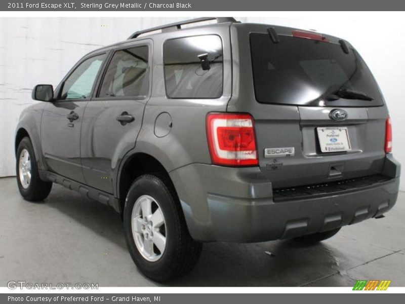 Sterling Grey Metallic / Charcoal Black 2011 Ford Escape XLT