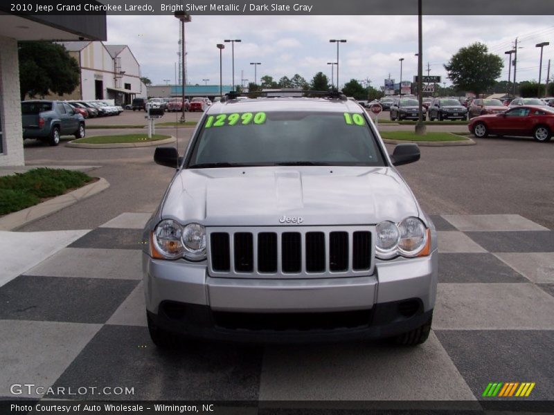 Bright Silver Metallic / Dark Slate Gray 2010 Jeep Grand Cherokee Laredo
