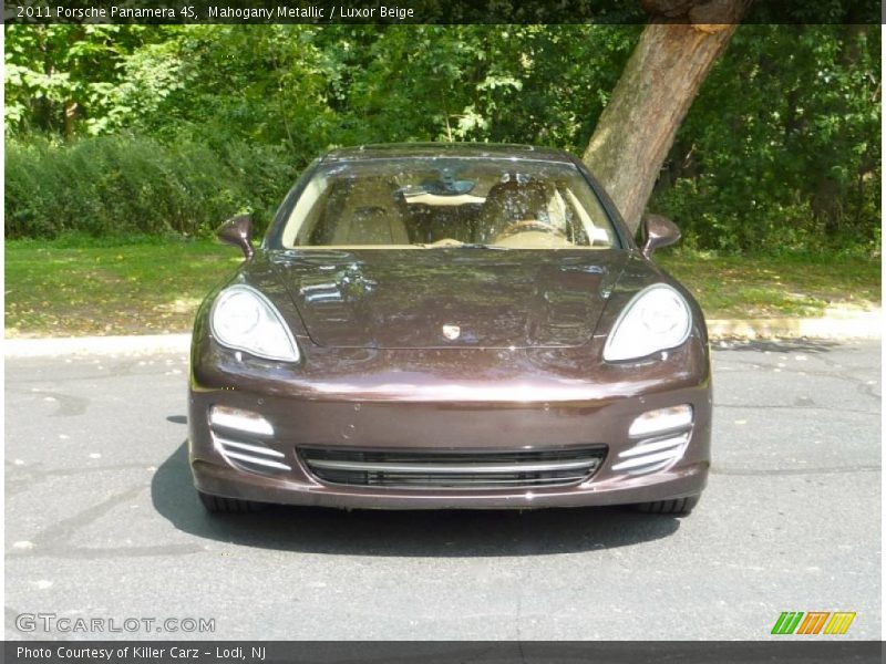 Mahogany Metallic / Luxor Beige 2011 Porsche Panamera 4S