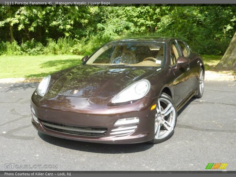 Mahogany Metallic / Luxor Beige 2011 Porsche Panamera 4S