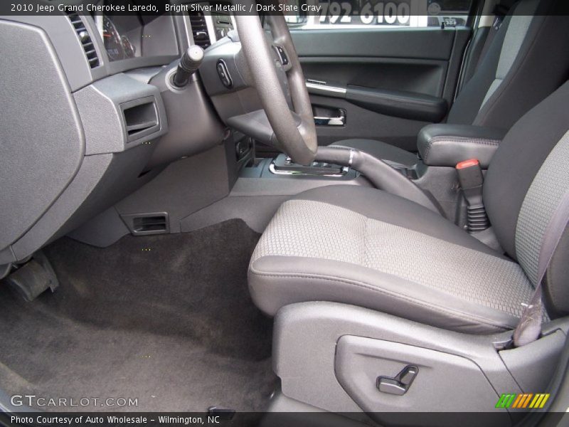 Bright Silver Metallic / Dark Slate Gray 2010 Jeep Grand Cherokee Laredo