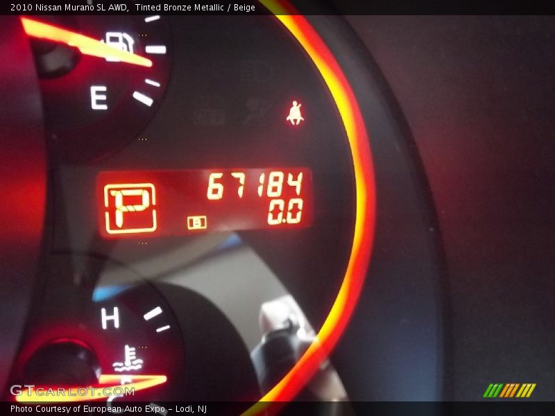 Tinted Bronze Metallic / Beige 2010 Nissan Murano SL AWD