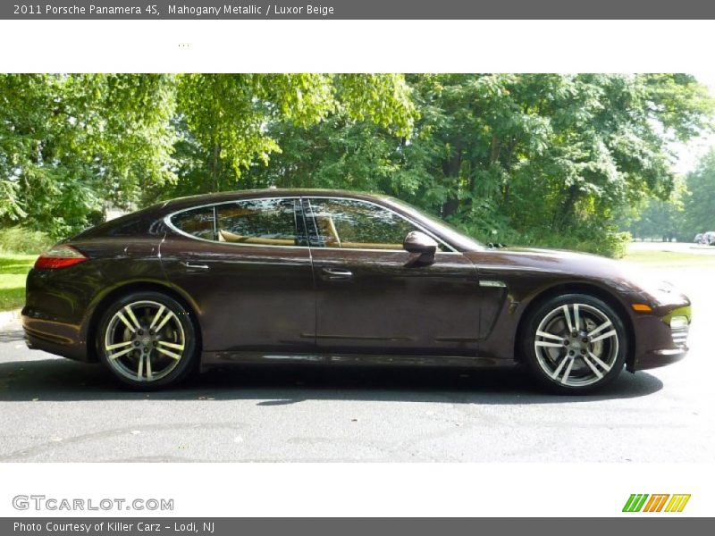 Mahogany Metallic / Luxor Beige 2011 Porsche Panamera 4S