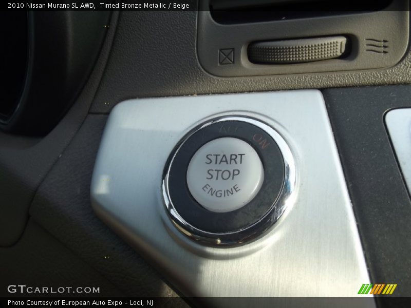 Tinted Bronze Metallic / Beige 2010 Nissan Murano SL AWD
