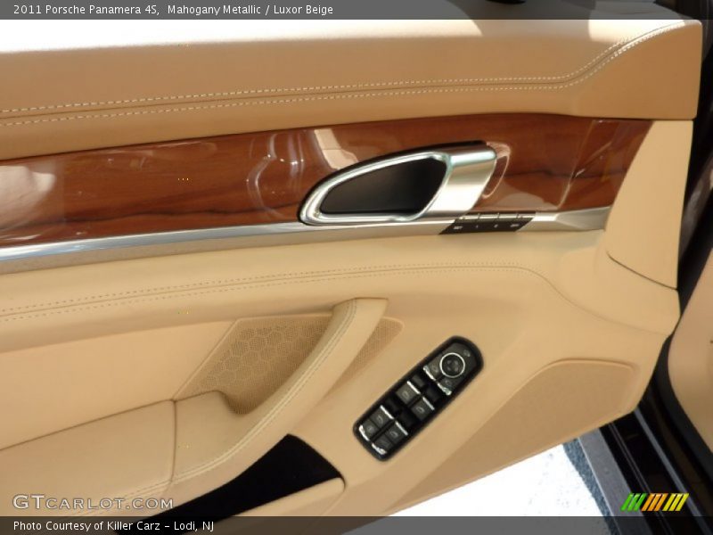 Mahogany Metallic / Luxor Beige 2011 Porsche Panamera 4S