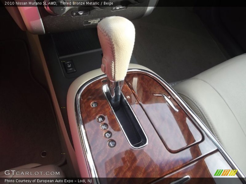 Tinted Bronze Metallic / Beige 2010 Nissan Murano SL AWD
