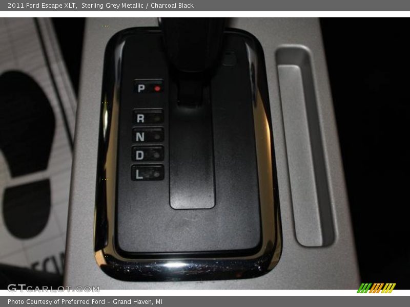 Sterling Grey Metallic / Charcoal Black 2011 Ford Escape XLT