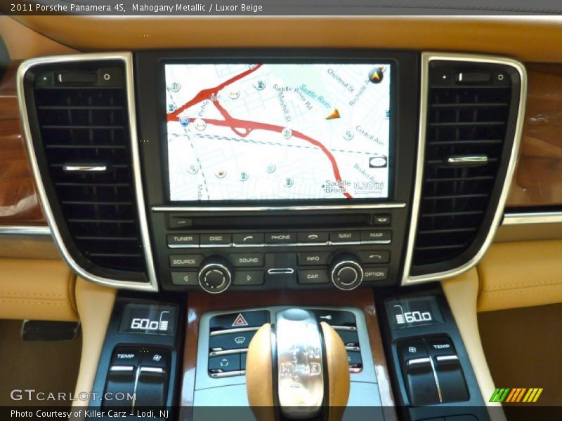 Mahogany Metallic / Luxor Beige 2011 Porsche Panamera 4S