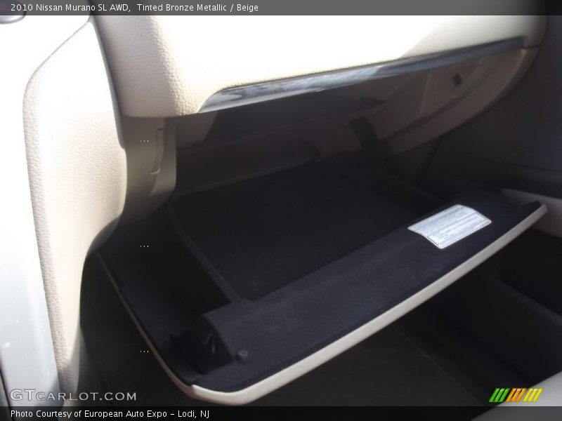 Tinted Bronze Metallic / Beige 2010 Nissan Murano SL AWD